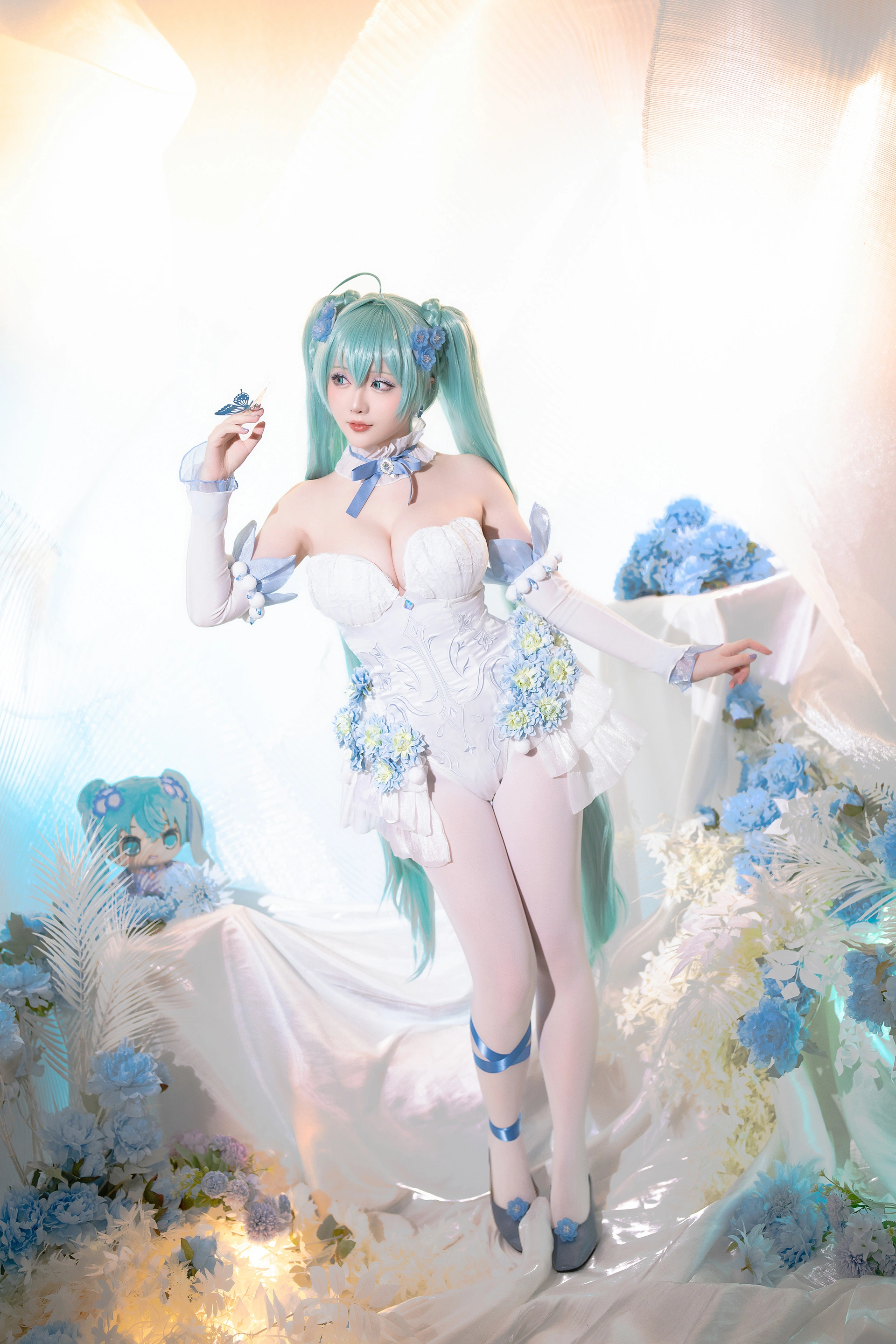 星之迟迟 - NO.182 2024年02月计划A 初音未来 粉蝶花精灵 3